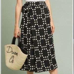 POLKA DOT WRAP SKIRT / PANT - WORN ONCE